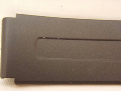 Casio Watchband MW-59, MW-60 16mm Black Rubber Strap. Original Watchband