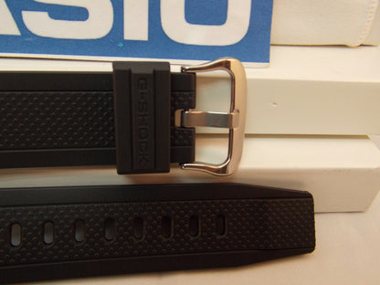 Casio Watchband G-Shock GST-210,GST-410,GST-S100,GST-W110. Black Resin Strap