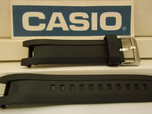 Casio Watchband EQW-A1200 Black Rubber Tough Mvt. Edifice Strap