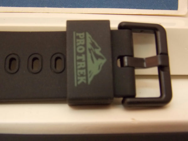 Casio watchband ATC-1000 Triple Sensor Pro Trek Blk  w/Green Wht Graphics
