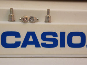 Casio Watch Parts W-96 Screws (4). Four Attaching Band/Screws. Stainless Steel.