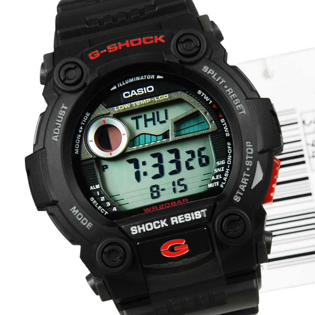 Casio G-7900-1. Black G-Shock Watch. New in Box w/ Instructions&Warranty