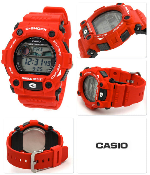 Casio G-7900A-4. Red G-Shock Watch. New in Box w/ Instructions&Warranty