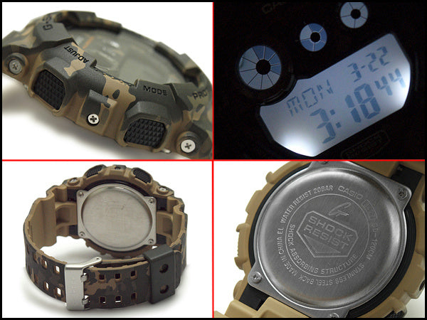 Casio GD120CM-5CR Camouflage G-Shock Watch. New in Box w/ Instructions&Warranty