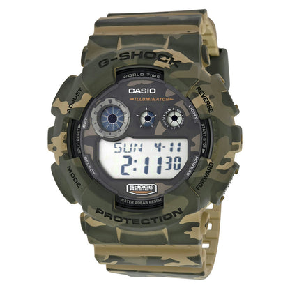 Casio GD120CM-5CR Camouflage G-Shock Watch. New in Box w/ Instructions&Warranty