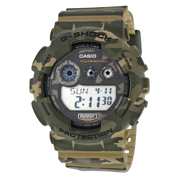 Casio GD120CM-5CR Camouflage G-Shock Watch. New in Box w/ Instructions&Warranty
