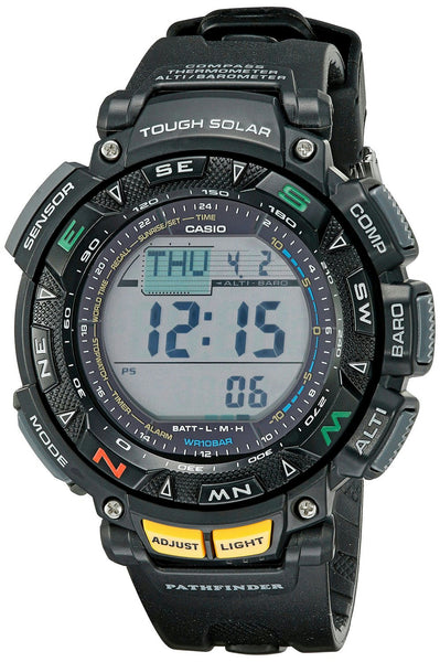 Casio PAG-240-1 Tripl Sensor Solar Watch.Altimeter,Barometer,Thermometer,Compass