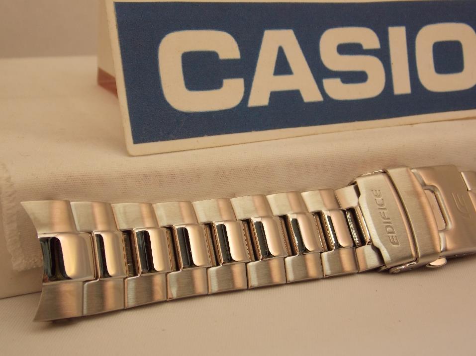 Casio watchband EMA-100 D Bracelet Edifice Tide Graph All Steel Watchband