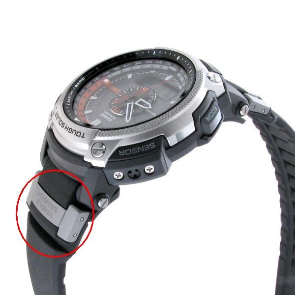 Vælge spids frost Casio Watch Parts PAG-80,PRG-80 Cap/Band Decor 12 O'clock Side "Triple –  WristWatcher