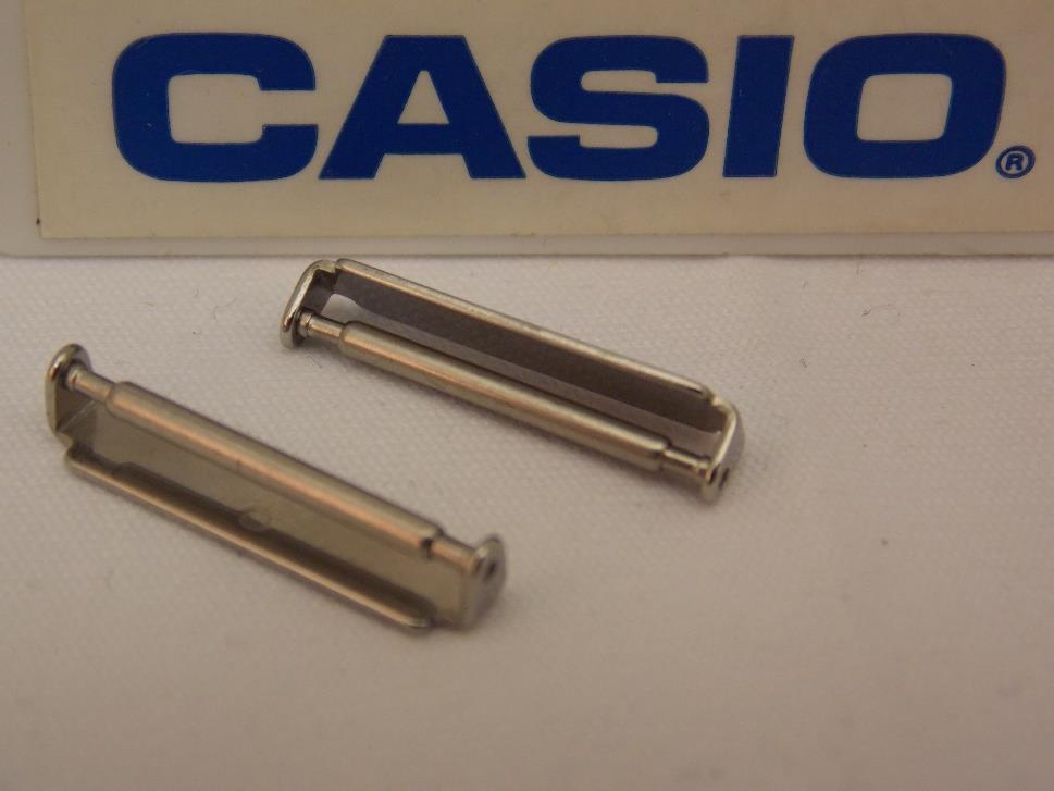Casio Watch Parts WVA-430 Attaching Clips and Spring Bars - One Pair