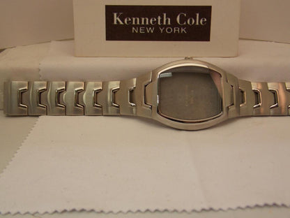 Kenneth Cole watchband KC3384 Including Case and Glass Crystal. All steel