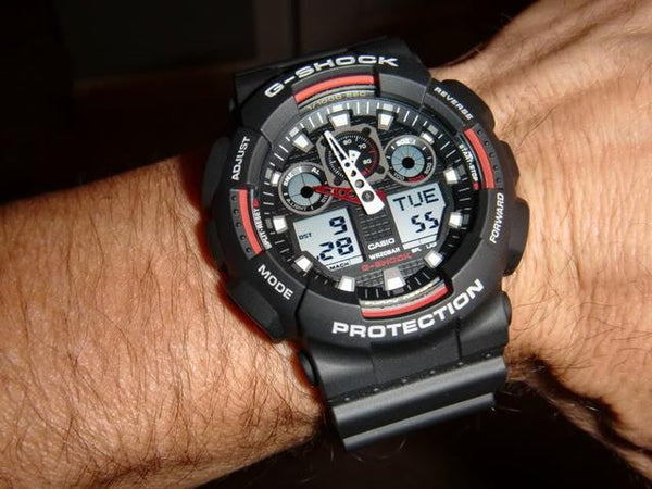 Casio Watch GA100 -1A4,GA-100 Original G-Shock.New in Box w/Warranty/Instruction