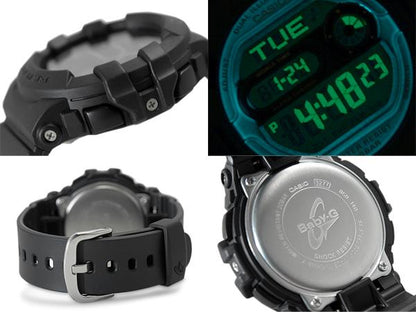 Casio Watch BGD140 -1,BGD-140 All Black Baby G.New Boxed w/ Warranty/Instruction