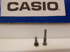 Casio Watch Parts GF-1000, GWF-1000 Pair Screws. Band Attaching Screws