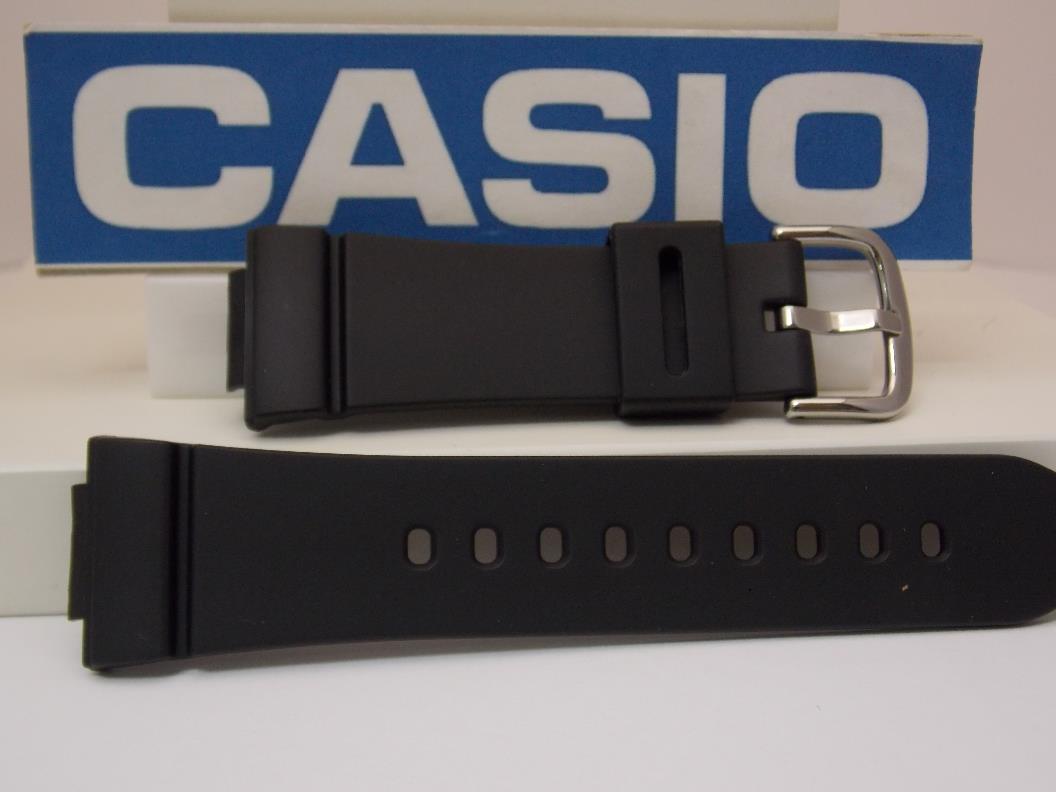 Casio watchband BGD-500, BGD-501 Black Resin Two Piece  Baby-G