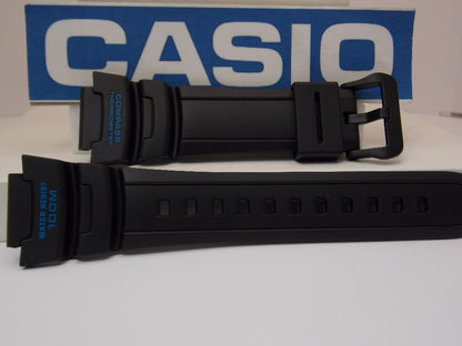 Casio Watchband SGW-500 -2 Blue Graphics Black.Compass Thermometer Twin Sensor