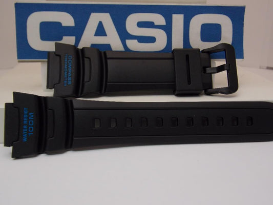 Casio Watchband SGW-500 -2 Blue Graphics Black.Compass Thermometer Twin Sensor
