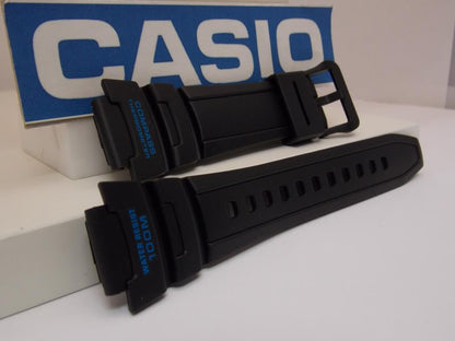 Casio Watchband SGW-500 -2 Blue Graphics Black.Compass Thermometer Twin Sensor