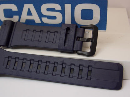 Casio Watchband AQ-S810 -2 & W-735 BLUE Resin Strap for Tough Solar Illuminator