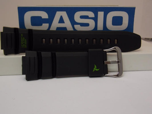 Casio Watchband STB-1000 Black Resin Strap for Casio Bluetooth. Watchband