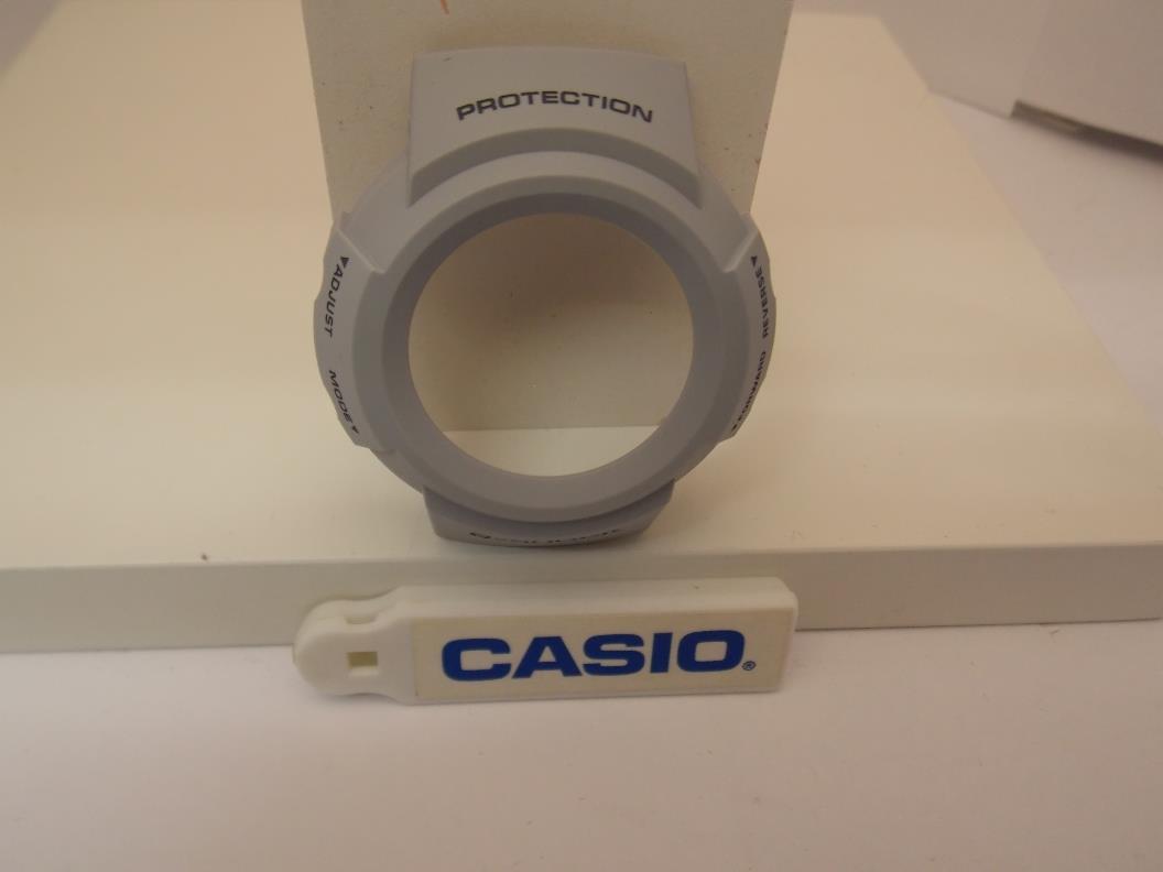 Casio Watch Parts AWG-500 Bezel Gray