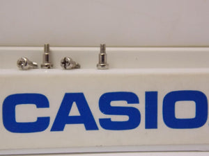 Casio Watch Parts DW-5600 C Screws for Bezel / Shell. Set of Four. DW5600C