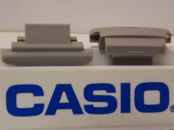 Casio Watch Parts MSG-135, MSG-134 Lugs Gray Pair. Cover End Piece.