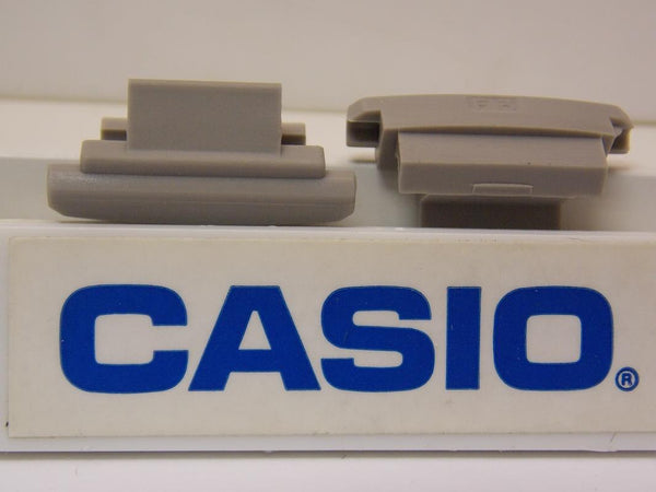 Casio Watch Parts MSG-135, MSG-134 Lugs Gray Pair. Cover End Piece.