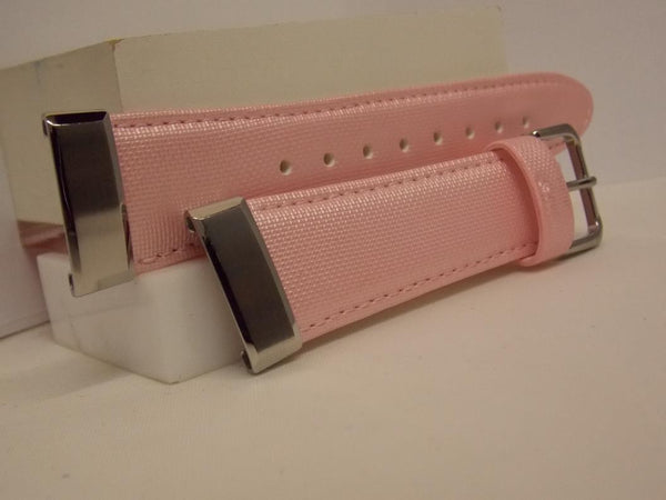 Casio watchband MSG-135 L. Pink  With Polished Silver Color End Caps