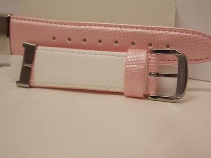Casio watchband MSG-135 L. Pink  With Polished Silver Color End Caps