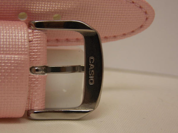Casio watchband MSG-135 L. Pink  With Polished Silver Color End Caps