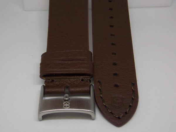Swiss Army watchband 005369 Brown Leather /Watchband Alliance Chronograph