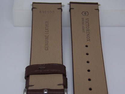 Swiss Army watchband 005369 Brown Leather /Watchband Alliance Chronograph