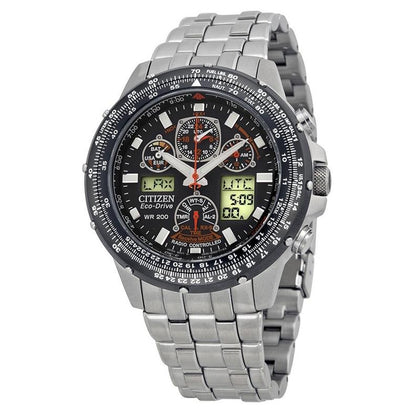 Citizen watchband JY0000 Skyhawk AT Flight Chron Bracelet. Steel Silver Color