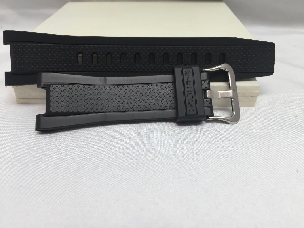 Casio Watchband GST-B100 For G-Steel Bluetooth. Black Resin Strap/Watchband