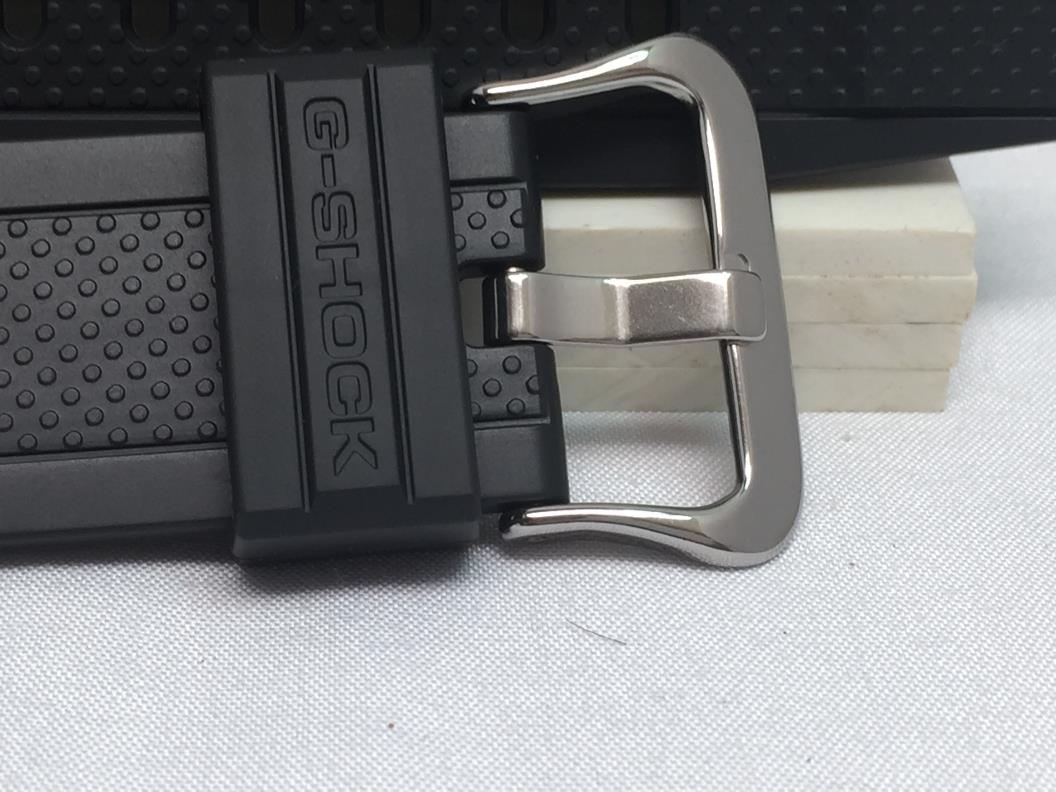 Casio Watchband GST-B100 For G-Steel Bluetooth. Black Resin Strap/Watchband