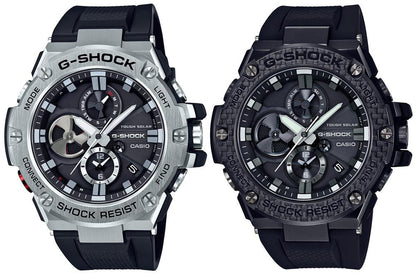 Casio Watchband GST-B100 For G-Steel Bluetooth. Black Resin Strap/Watchband