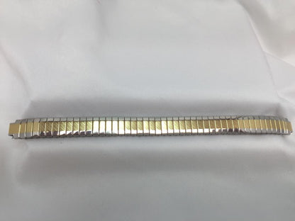 Seiko WatchBand SXGN07 Bracelet Ladies 2 Tone Stretch Band. 6mm