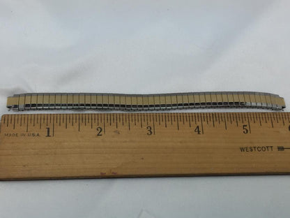 Seiko WatchBand SXGN07 Bracelet Ladies 2 Tone Stretch Band. 6mm
