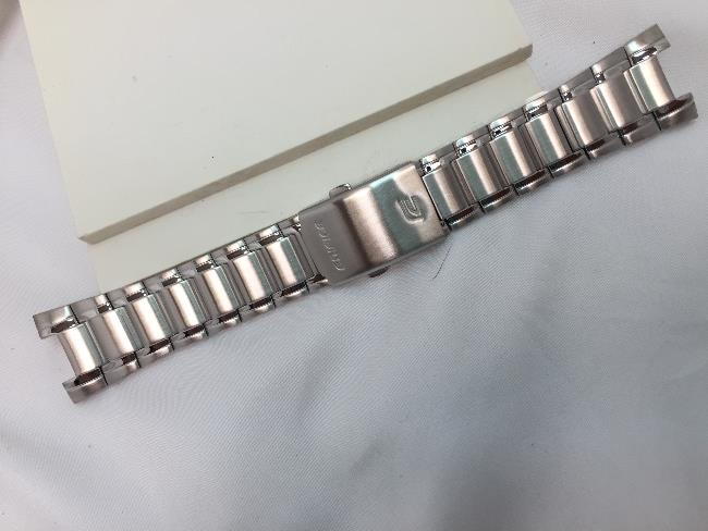 Casio Watchband EFR-522 Bracelet for Edifice Watch.Stainless Steel Silver Color