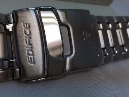 Casio Watchband EF-539 Bracelet for Edifice Watch.Stainless Steel Silver Color