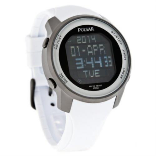 Pulsar watchband PQ2015 Sky Blue Original Resin . Watchband.