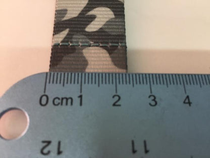 Luminox Watchband 3507 Camouflage 23mm Wide One Piece Loop Thru Webbing .
