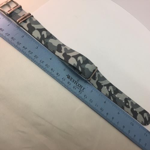 Luminox Watchband 3507 Camouflage 23mm Wide One Piece Loop Thru Webbing .