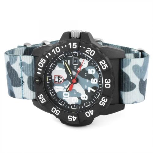 Luminox Watchband 3507 Camouflage 23mm Wide One Piece Loop Thru Webbing .