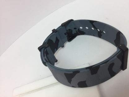 Luminox Watchband 0320 Camouflage 22mm Wide One Piece Loop Thru Rubber .