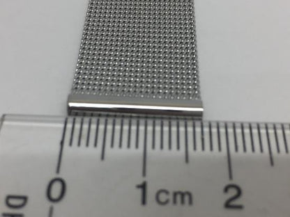 Wenger Watch Bracelet 18mm Mesh Clip on Band. Fits most 18mm wide watches.