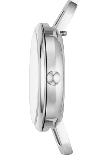Fossil Ladies Watch ES4390 Polished Stainless Steel Bangle Style. Contemporary