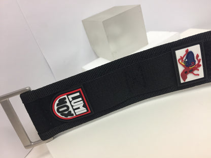 Luminox Watchband Octopus Logo NylonGrip 32mm Overall Width Fits 22mm Watches