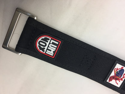 Luminox Watchband Octopus Logo NylonGrip 32mm Overall Width Fits 22mm Watches